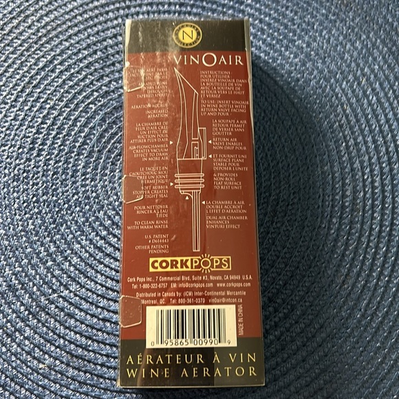 Cork Pops VinOair Aerator - Picture 4 of 6